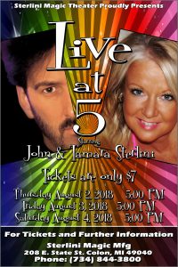 Live at 5 with John & Tamara Sterlini